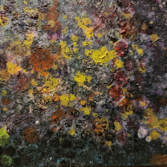 HANDCRAFTED Painting Abstract Artwork HANDPAINTED HANDMADE Wall Art Decor - Picture 12 of 16